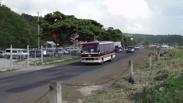 President Hugo Chavez (aka papa Chavez) visits Dominica