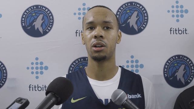 Shabazz Napier On The First Few Days Of Timberwolves Practice смотреть онлайн