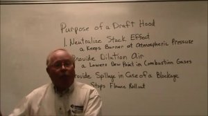 Two Minute Tutor What is the Purpose of a Draft Hood with Tom Kleinman