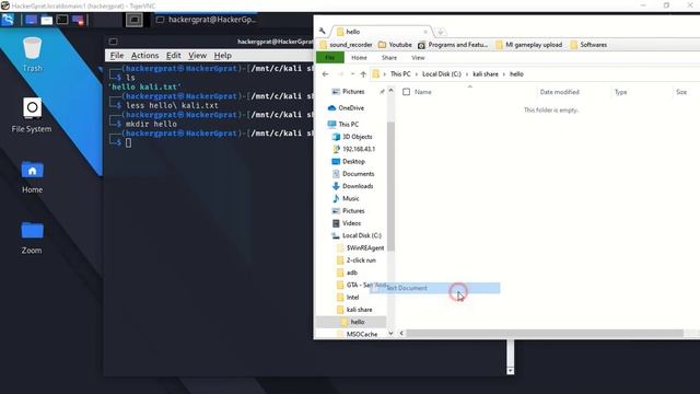 Drag & Drop files windows to wsl & wsl to windows | Share files between wsl to windows & vice versa смотреть онлайн