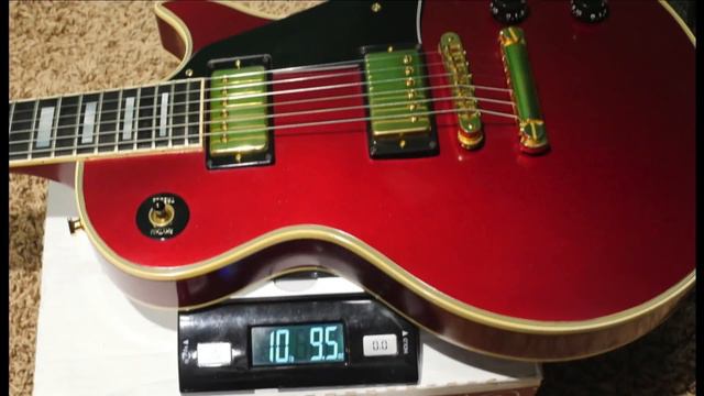 When Metallic Finishes Go Wrong... | 1981 Gibson Les Paul Custom Candy Apple Red | Review and Demo смотреть онлайн