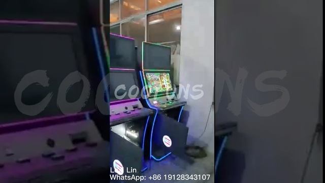 27 inch Dual Screen Video Game Machine Slot Cabinet for Puerto Rico смотреть онлайн