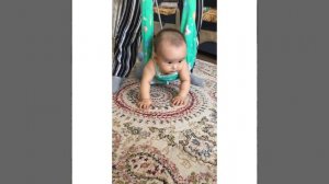 Как научить ребёнка ползать!