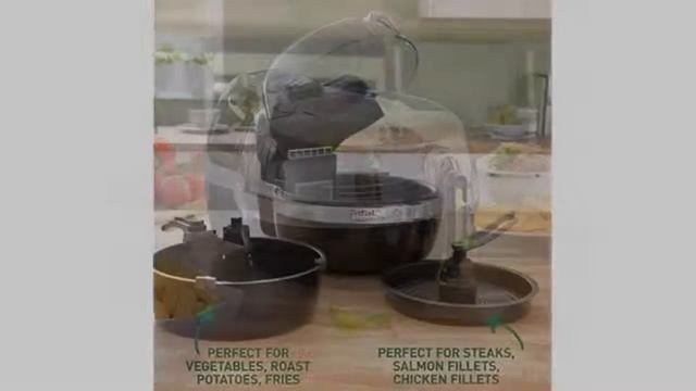 Tefal ActiFry 2-in-1 (6 Portions) Low Fat Healthy Air Fryer, 1400 W, 1.5 Kg - Black смотреть онлайн