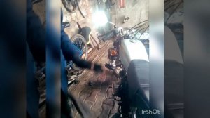 ???снимаю колесо и ослабляю цепь на мопеде альфа ????