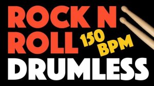 Rock N Roll Drumless Backing Track For Drums