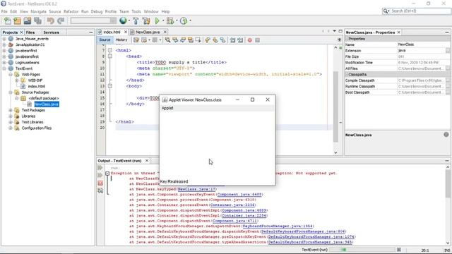 503 | L41 | J2EE | Event Handling In Java Bean | Text Event | BY VGP смотреть онлайн