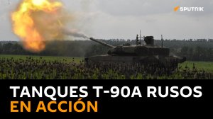 Los tanques T-90A desatan el infierno contra las FFAA ucranianas