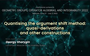 Quantising the argument shift method: quasi-derivations and other constructions