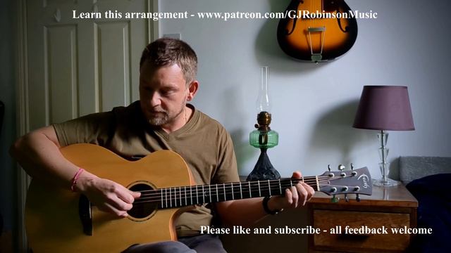 Twist and Shout - solo acoustic - with PDF tabs - fingerstyle cover - The Beatles смотреть онлайн