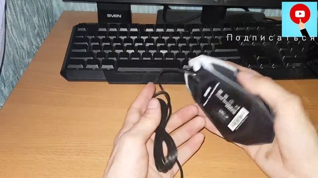 Распаковка и обзор игровой мышки SVEN GX-950 GAMING смотреть онлайн