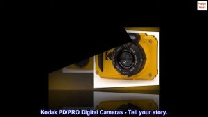 KODAK PIXPRO WPZ2 Rugged Waterproof Digital Camera 16MP 4X Optical Zoom 2.7" LCD Full HD Video, Yel