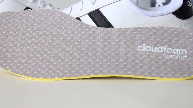 Adidas Grand Courts WHITE/BLACK On-feet | Great Budget Shoe смотреть онлайн