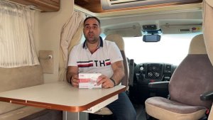 Замок FIAMMA. подробная установка замок в кемпер на входную дверь.