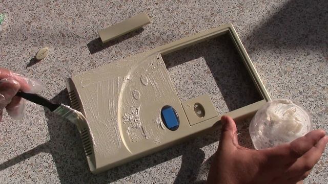 Отбеливаем пожелтевший пластик. Винтажный Intel Prentium 133 MHz. Часть 2. смотреть онлайн