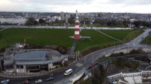 Smeaton’s Tower, The Hoe Plymouth with DJI Mavic Mini