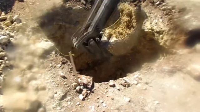Выгребная яма без откачки, сделали простой септик из колец за 2 часа