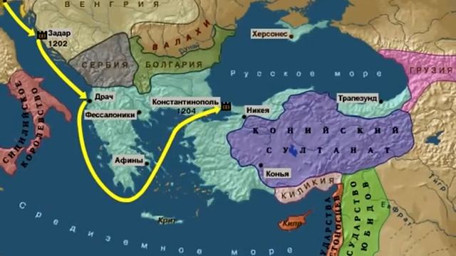 История ВИЗАНТИИ  от А до Я | понятный рассказ по карте ( динамические изменения )