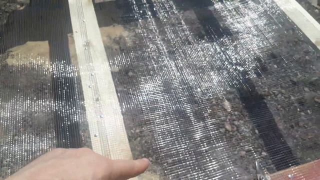 Каркасник: обвязка брусом, сетка от грызунов