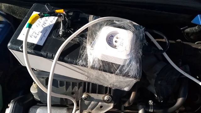 Инвертор для АВТО из бесперебойника ПОКАЗЫВАЮ в РАБОТЕ!.. смотреть онлайн