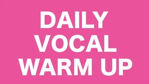 5 Min Daily Vocal Warm up #voice #training #vocal #exercise#easy #warmup #daily #sing