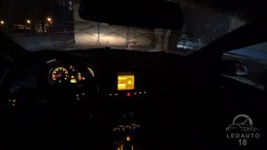 Заменили подсветку на Опель Астра h