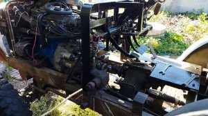 Самодельный трактор. Рулевое управление