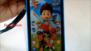Обзор Щенячий патруль планшет телефон Overview toy Paw Patrol tablet