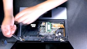 HP Compaq 6715s - Disassembly and cleaning
