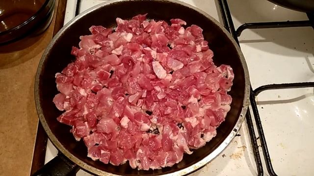 Мясо жареное с овощами быстро и вкусно