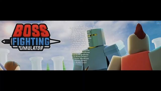 Roblox Boss Fighting Simulator Codes (September 2021) смотреть онлайн