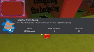 SOME RANDOM FUNKY NIGHT RP *How to get HEDGEHOG THE HEDGEHOG Badge and Morph* - Roblox