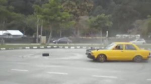 Drift Di Teluk Batik.....Video by Fahme Burger Teluk Intan