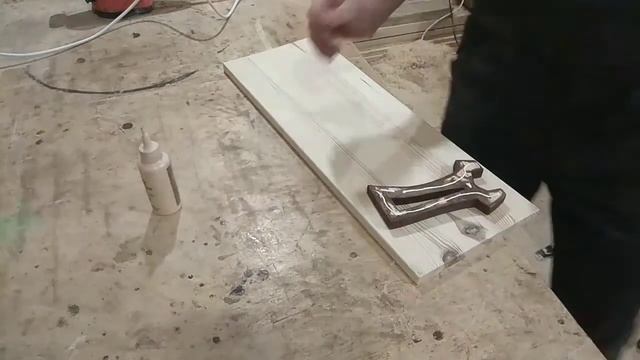 Адресная табличка из дерева своими руками. DIY wooden address sign.