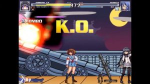 NICK54222 MUGEN: Homura Akemi (me) and KOF Haruhi Suzumiya VS Konata Izumi and Aqua