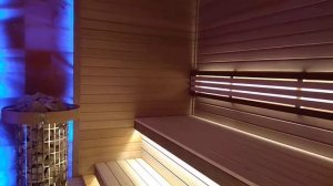 Подсветка Гималайской соли в сауне