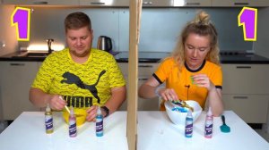 Новая ТЕЛЕПАТИЯ ЧЕЛЛЕНДЖ 😱 Слайм Из Случайных Ингредиентов