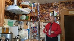 Самогоново: Самогонный аппарат Умелец Про на 25 литров с мини-дефлегматором и сухопарником-банкой