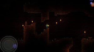 Проходим пирамиду под землёй в Террарии