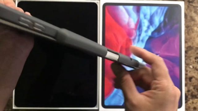 Unboxing My New 2020 IPadPro 12.9-inch Accessories included Apple Pencil 2 world famous Supreme ski