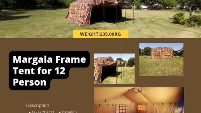 Margala Frame Tent for 12 Person смотреть онлайн
