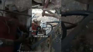 установленный Комплкт дозатор т25 на тракторе