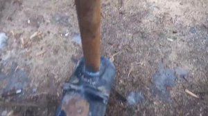 печь из ресивера..