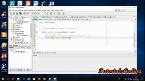 Cara Membuat array di Java Netbeans terbaru