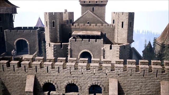 Medieval Castle - UE4 Level Design смотреть онлайн
