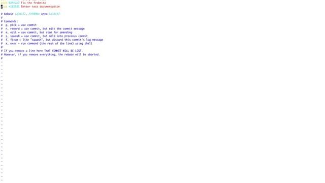 Watch me use git rebase interactive смотреть онлайн