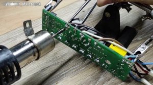 Блок управления БУВ-01-БХ вытяжки Gefest (непростой симистор) / repair of the Gefest control unit