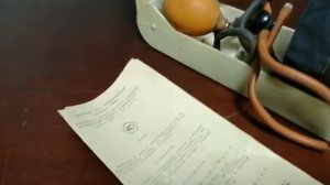 Ртутный тонометр