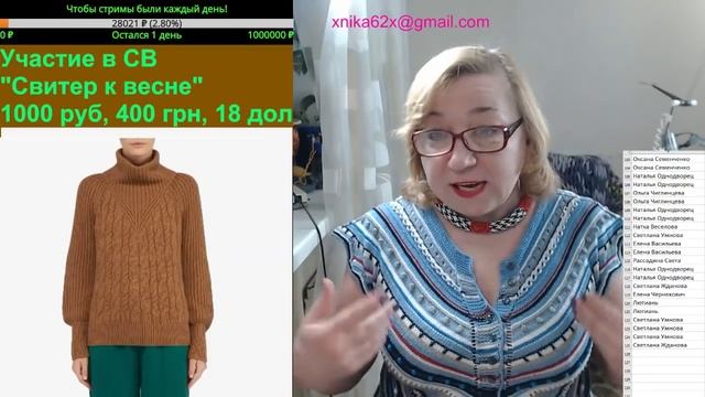 Что связать из остатков пряжи? Красивый топ спицами. Вяжем с аленой Никифоровой.