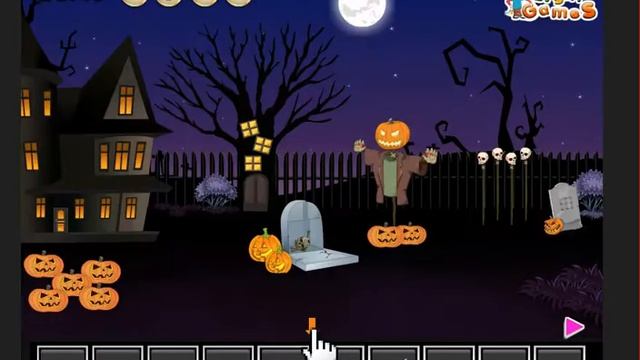 Halloween Escape 2014, Eight Games Escape, Walkthrough смотреть онлайн